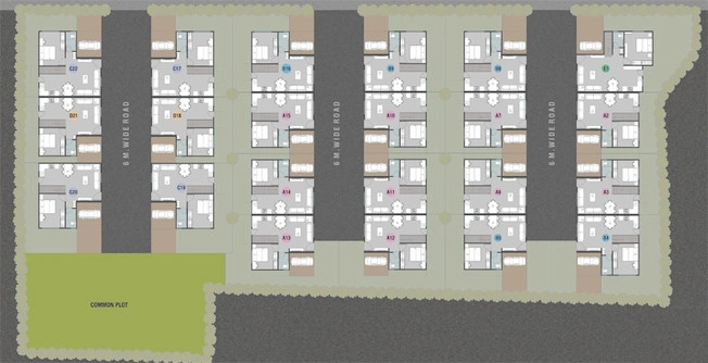 Master Plan of Shreeji Auro Guardian in Gorwa, Vadodara - Image 70998