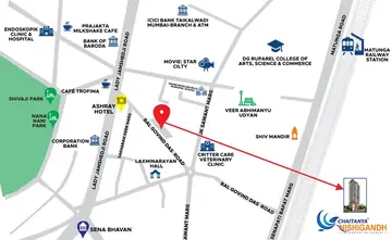 Location of Chaitanya Nishigandh - Image 23429