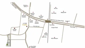 Location of Shreeji Auro Harmony - Image 71082