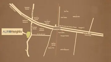 Location of Shreeji Auro Heights - Image 70989