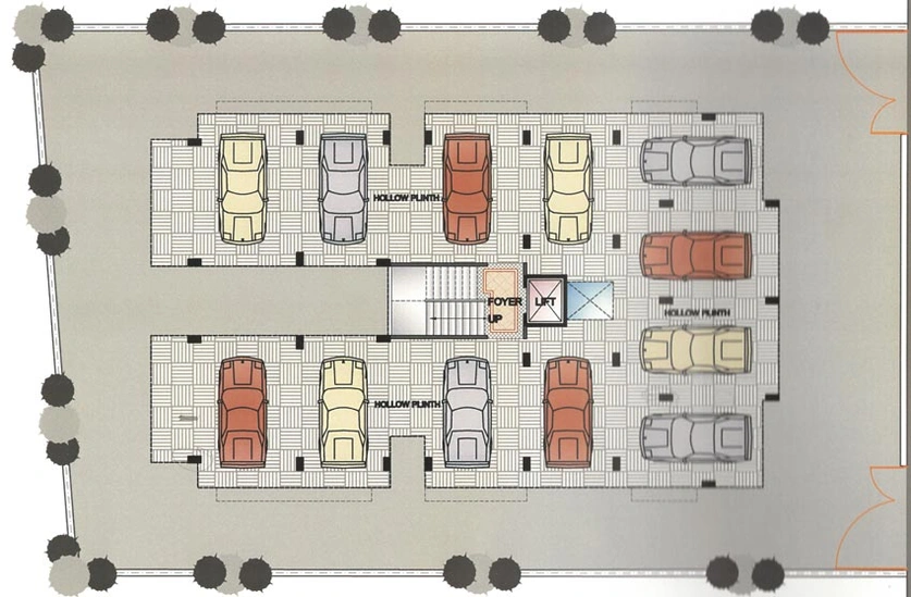 Master Plan of SP Ashirvad in Paldi, Ahmedabad - Image 73002