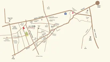 Location of Shreeji Auro Residency - Image 71097