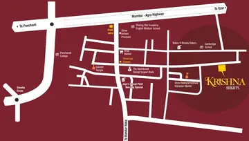 Location of Chaitanyaraj Krishna Heights - Image 71775