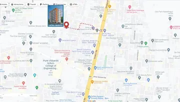 Location of Harshal Latika Heights - Image 72409