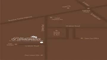 Location of Ravindra Ravi Renaissance - Image 72335