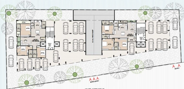 Master Plan of SP Uday in Paldi, Ahmedabad - Image 73017