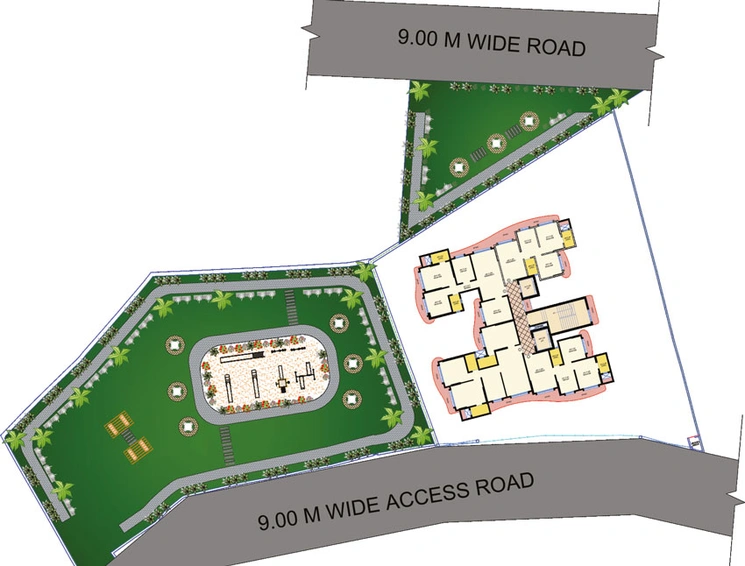 Master Plan of Chaitanya Shreyas in Andheri West, Mumbai - Image 23517