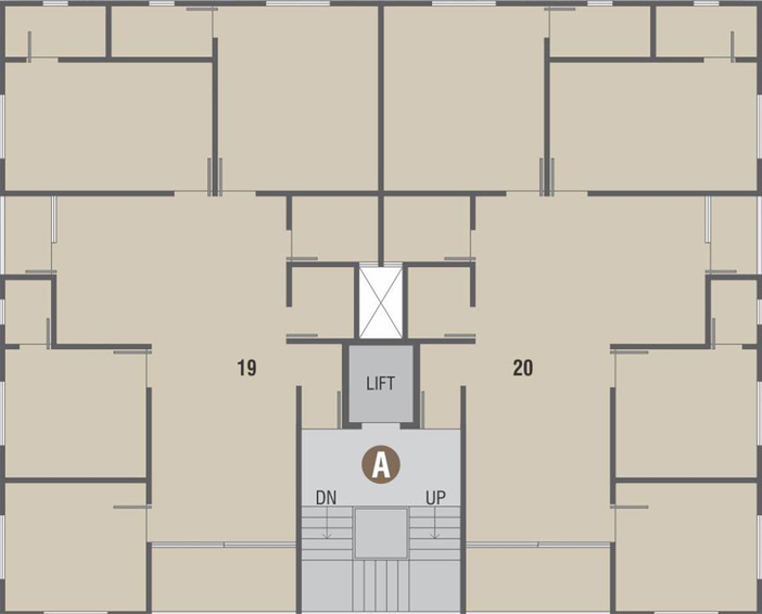 Floor Plan of SP Navdarshan in Paldi, Ahmedabad - Image 72994