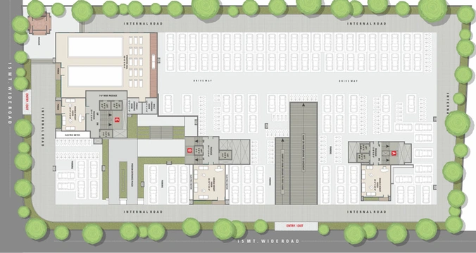 Master Plan of Veer Arista in Adajan, Surat - Image 71399