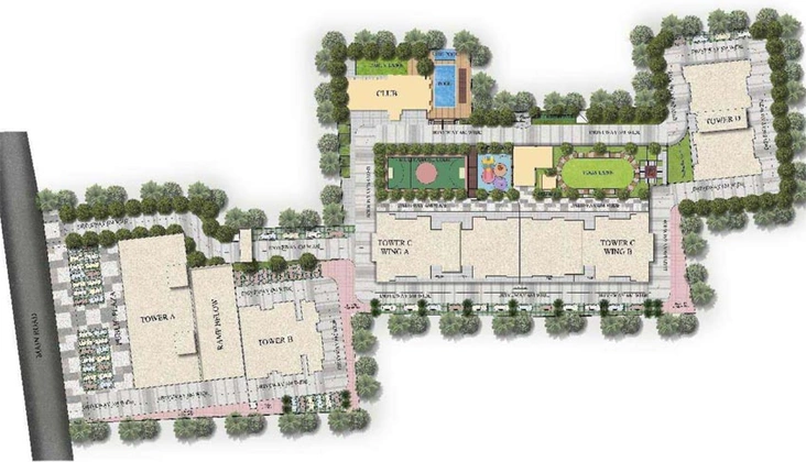 Master Plan of Winsome Icon in Gola Road, Patna - Image 74561