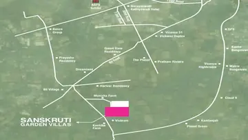Location of Jala Sanskruti Garden Villas - Image 70092