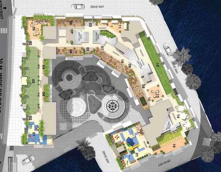 Master Plan of Dreamax Parkside in Andheri East, Mumbai - Image 23577