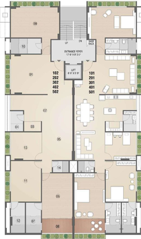 Floor Plan of Swara The Orb in Navrangpura, Ahmedabad - Image 73461
