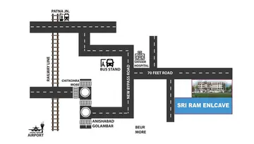 Location of Sri Ram Enclave - Image 74714