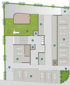 Master Plan of Swara Skyline in Navrangpura, Ahmedabad - Image 73480