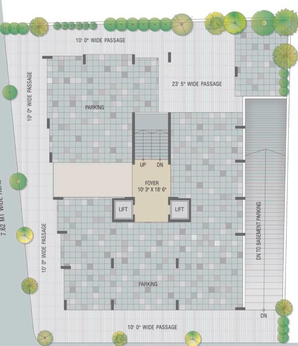 Master Plan of Swara Skydeck in Navrangpura, Ahmedabad - Image 70116