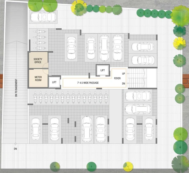 Master Plan of Swara Samanvay in Ellisbridge, Ahmedabad - Image 70125