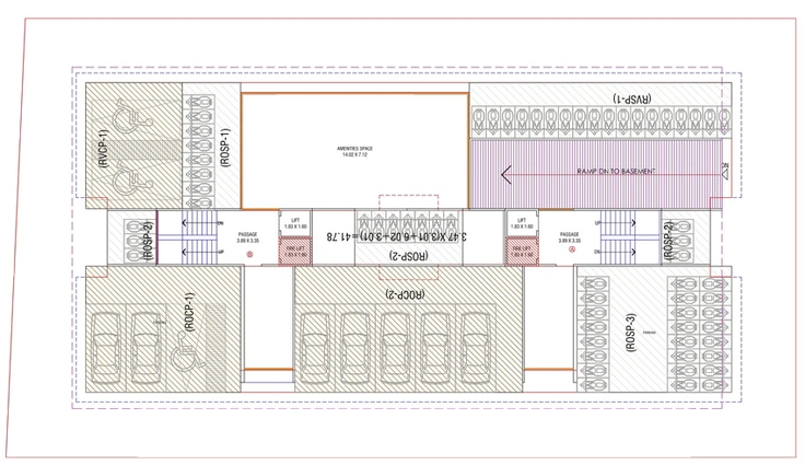 Master Plan of Marvella Solitaire in Vesu, Surat - Image 70558
