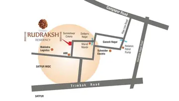 Location of Orchid Rudraksh Residency - Image 70142
