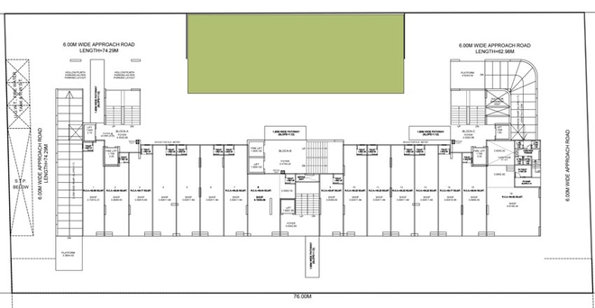 Master Plan of Gunatit Antilia Anant in Naranpura, Ahmedabad - Image 72435