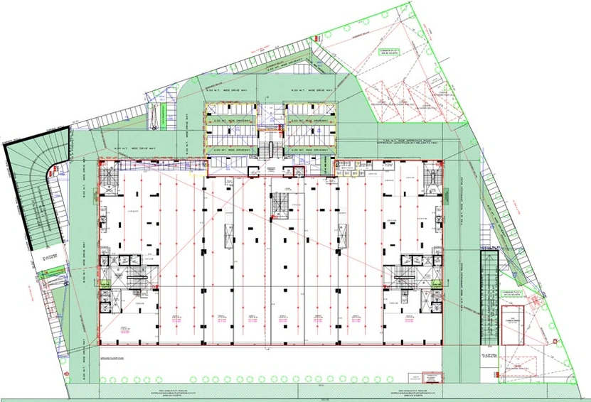 Master Plan of Aashtha Sky Greens in Shahibaug, Ahmedabad - Image 71899