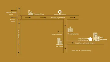 Location of Bhawani Elite Residency - Image 74700