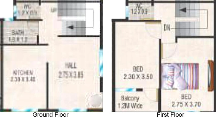 2 BHK House/Villa in Rishi Laxmi Park in Palase, Nashik - Image 591868