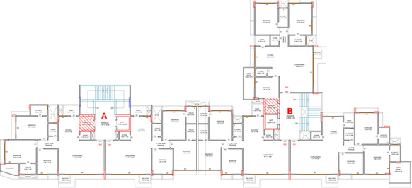 Floor Plan of Pramukh Shanti in Dabholi, Surat - Image 71643