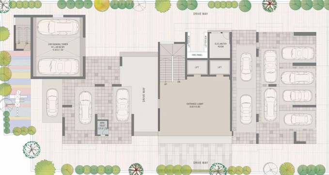 Master Plan of JRT Elysia in Vile Parle West, Mumbai - Image 23694