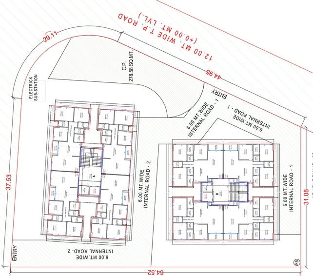 Master Plan of Pramukh Exotica in Mota Varachha, Surat - Image 70778