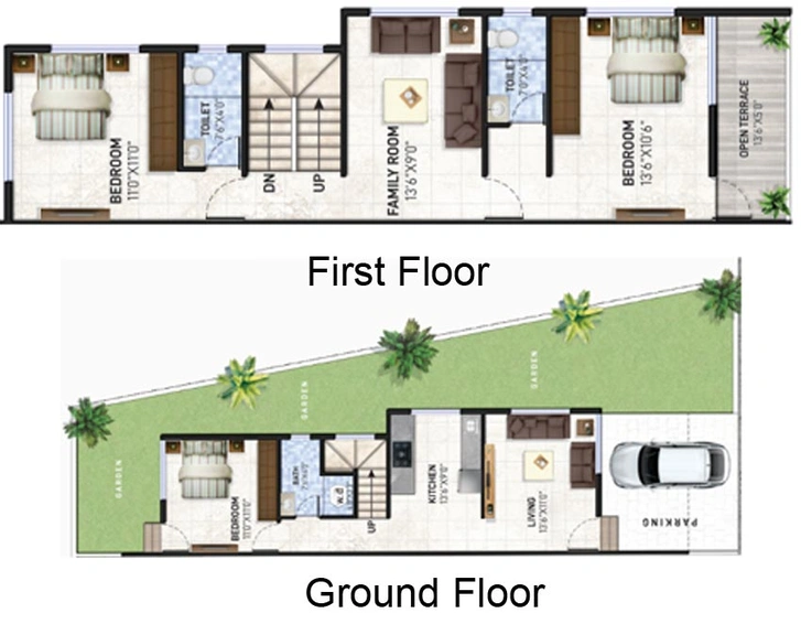 4 BHK House/Villa in Vibrant Gopal Park in Pathardi Phata, Nashik - Image 581926