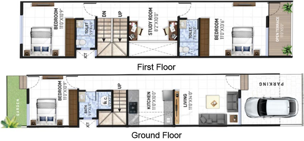 3 BHK House/Villa in Vibrant Gopal Park in Pathardi Phata, Nashik - Image 581925