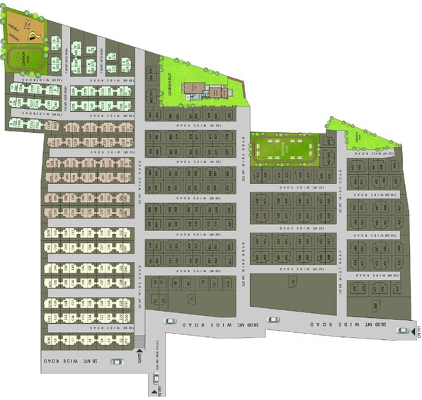 Master Plan of Shivam Duplex in Ankhol, Vadodara - Image 71318