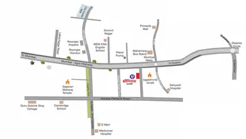 Location of Dhamne Shriniwas Apartments - Image 72089