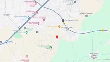 Location of Shrihari The Roseberry - Image 72349