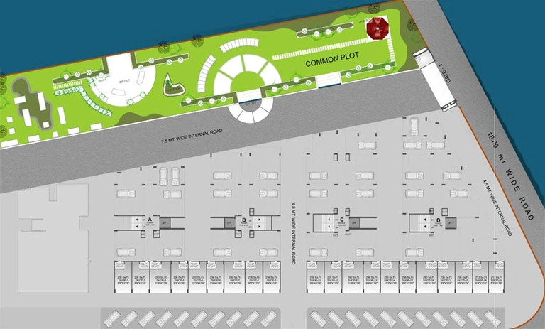 Master Plan of Dharmadev Swaminarayan Park 8 in Vatva, Ahmedabad - Image 72707