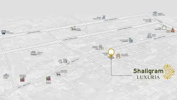 Location of Shaligram Luxuria - Image 70176