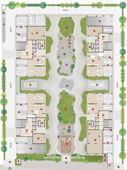 Master Plan of Shaligram Luxuria in Ambli, Ahmedabad - Image 70178