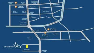 Location of Shivam Shubham Sky - Image 71473