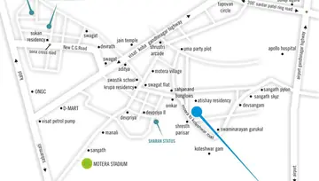 Location of Rushabhdev Sharan Sapphire - Image 71854