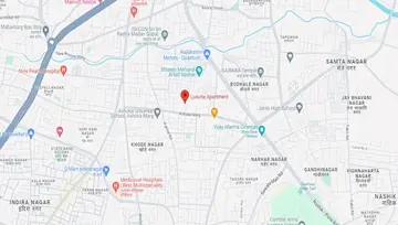 Location of Shree Vighnaharan Luxuria - Image 71835