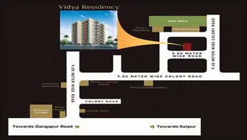 Location of Sukhkarta Vidya Residency - Image 71937