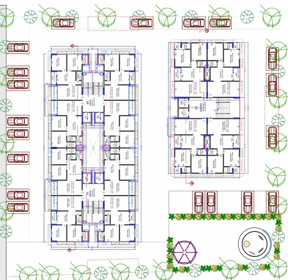 Master Plan of Om Eden Arcon in Sarthana Jakat Naka, Surat - Image 122401