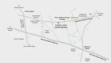 Location of Neelam Primera - Image 72116