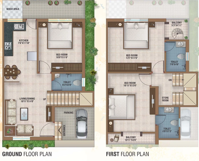 3 BHK House/Villa in Ananta Ashtha in Waghodia Road, Vadodara - Image 698661