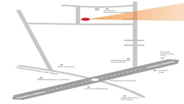 Location of Saakar Shree Ganesh Luxuria - Image 72342