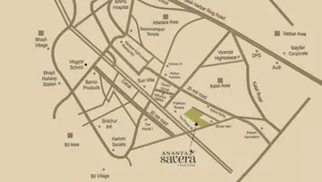 Location of Ananta Savera - Image 70661