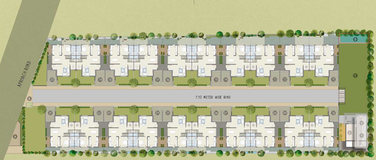 Master Plan of Prapti Spring County 3 in Vasna Bhayli Main Road, Vadodara - Image 71344
