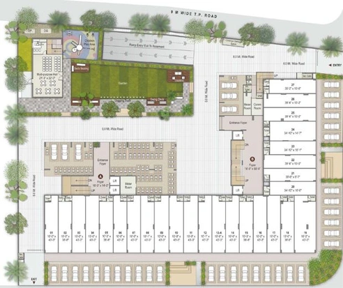 Master Plan of Shaligram Pride in Shela, Ahmedabad - Image 72902