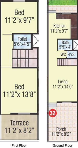 2 BHK House/Villa in Surya Daffodils in Deolali Gaon, Nashik - Image 591772